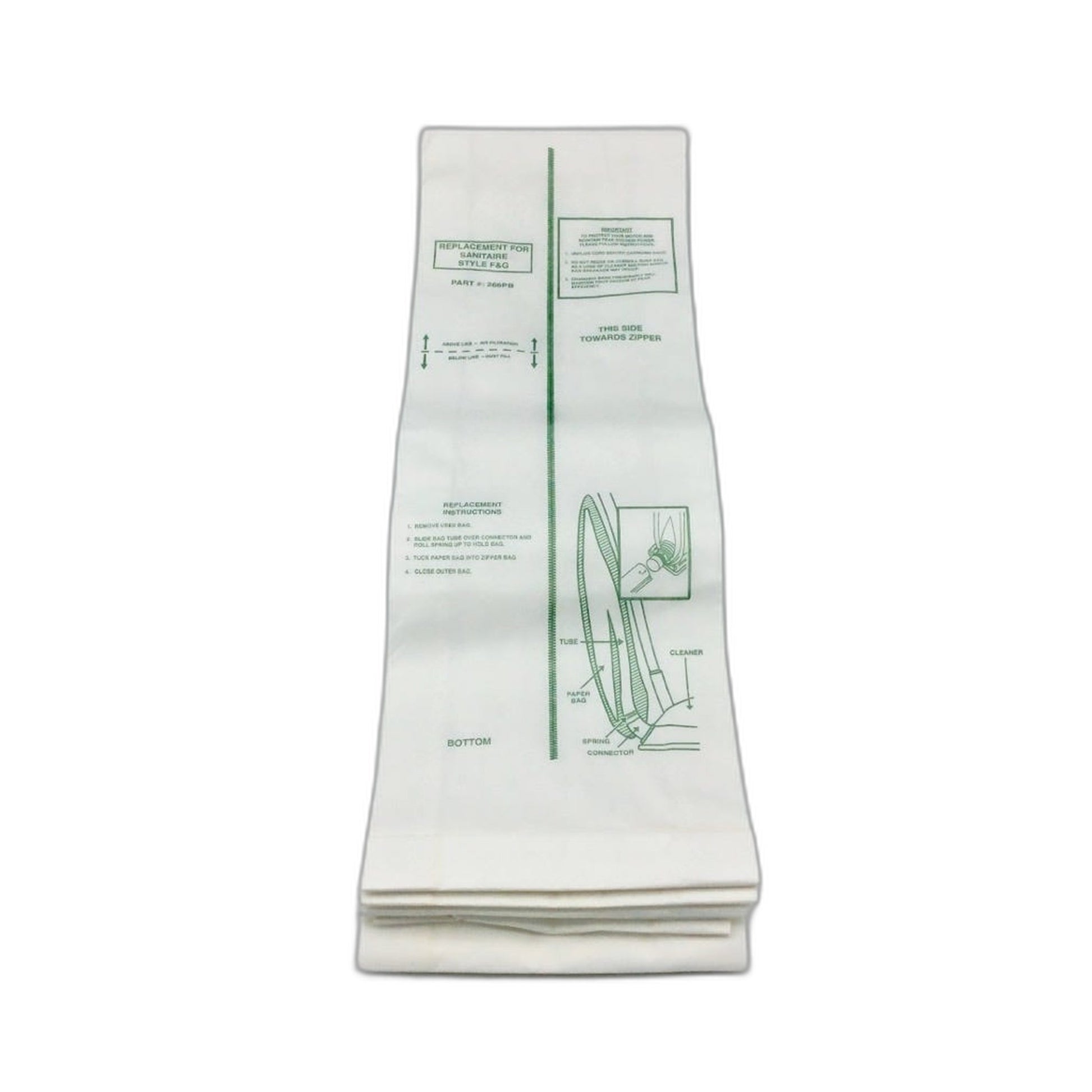 Powr-Flite Enviro-Clean Paper Vacuum Bags, 9-Pack