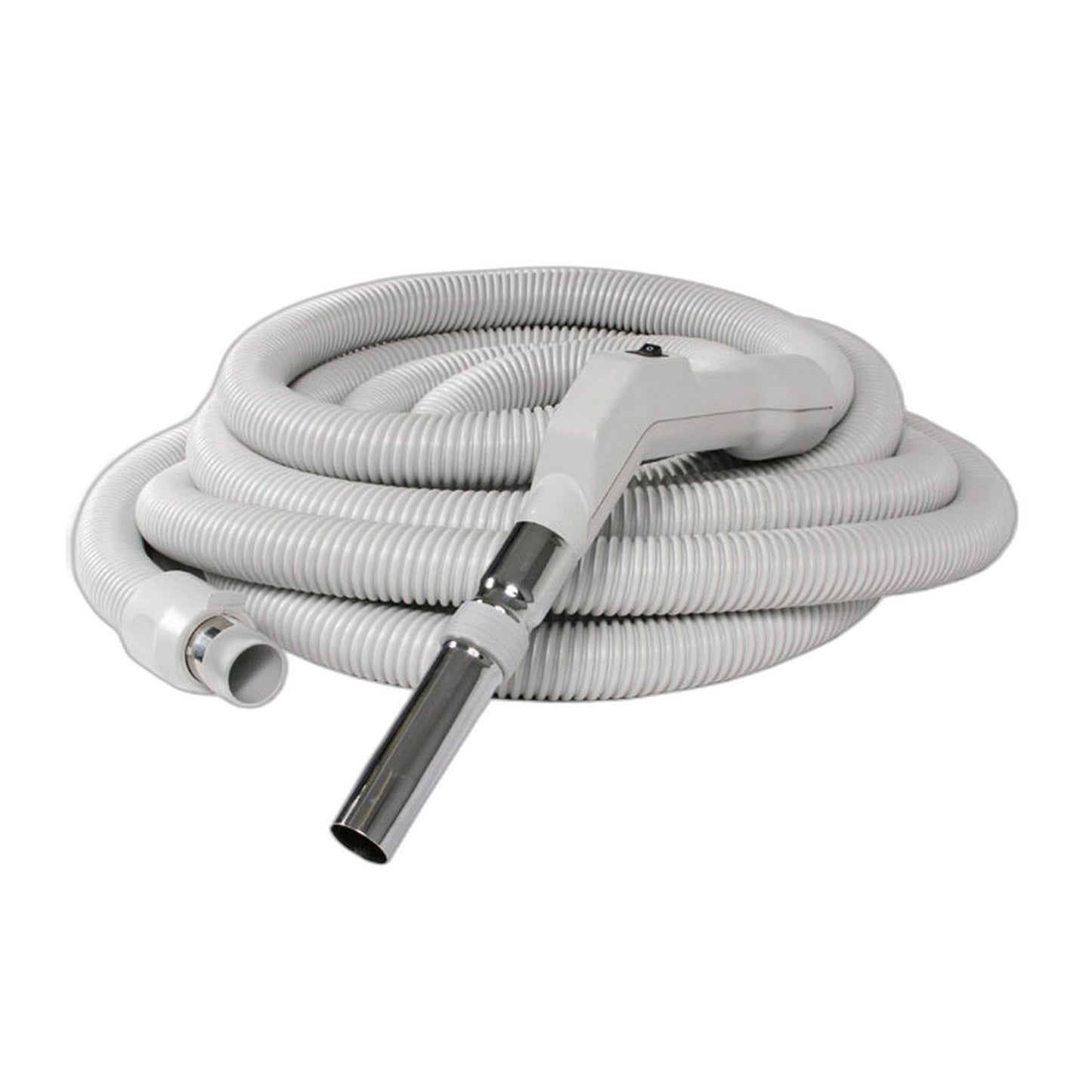 15 ft Low Voltage On/Off Central Vacuum Hose, Friction Fit