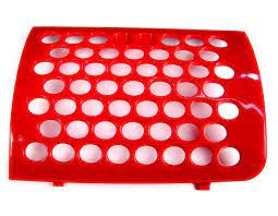 Exhaust Filter Cover, for X4 (red)