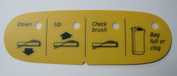 Display, for X4 and X5 (yellow)