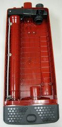 Dust Bag Housing, complete, with bumper, for X4 (red)