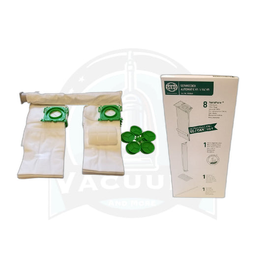 SEBO X Series Service Box - 8 Bags, Micro & Exhaust Filters