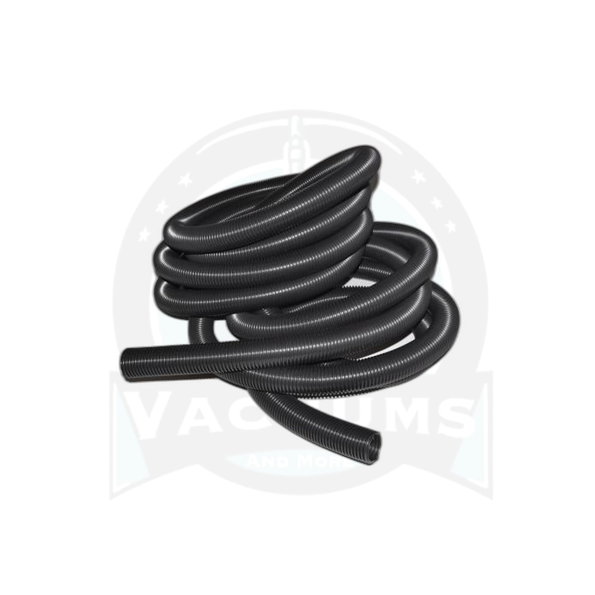 1 1/4" x 35' Crushproof Central Vacuum Hose - Black - Vacuums and More