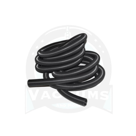 1 1/4" x 35' Crushproof Central Vacuum Hose - Black - Vacuums and More