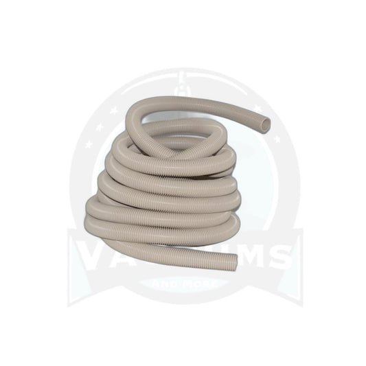 1 1/4" x 35' Crushproof Central Vacuum Hose - Beige (Blank) - Vacuums and More