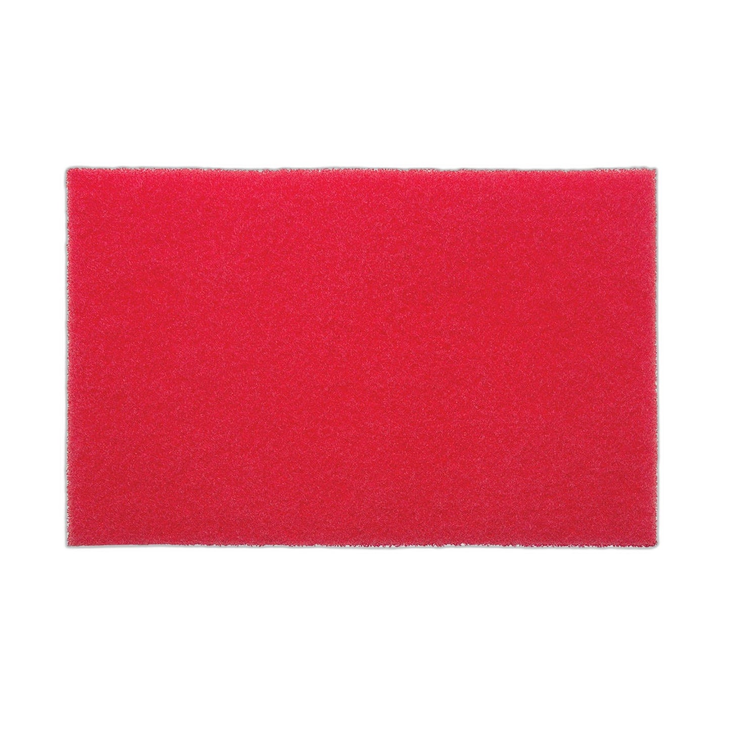 Powr-Flite Red Spray Buff Pad, 14 x 20 in.
