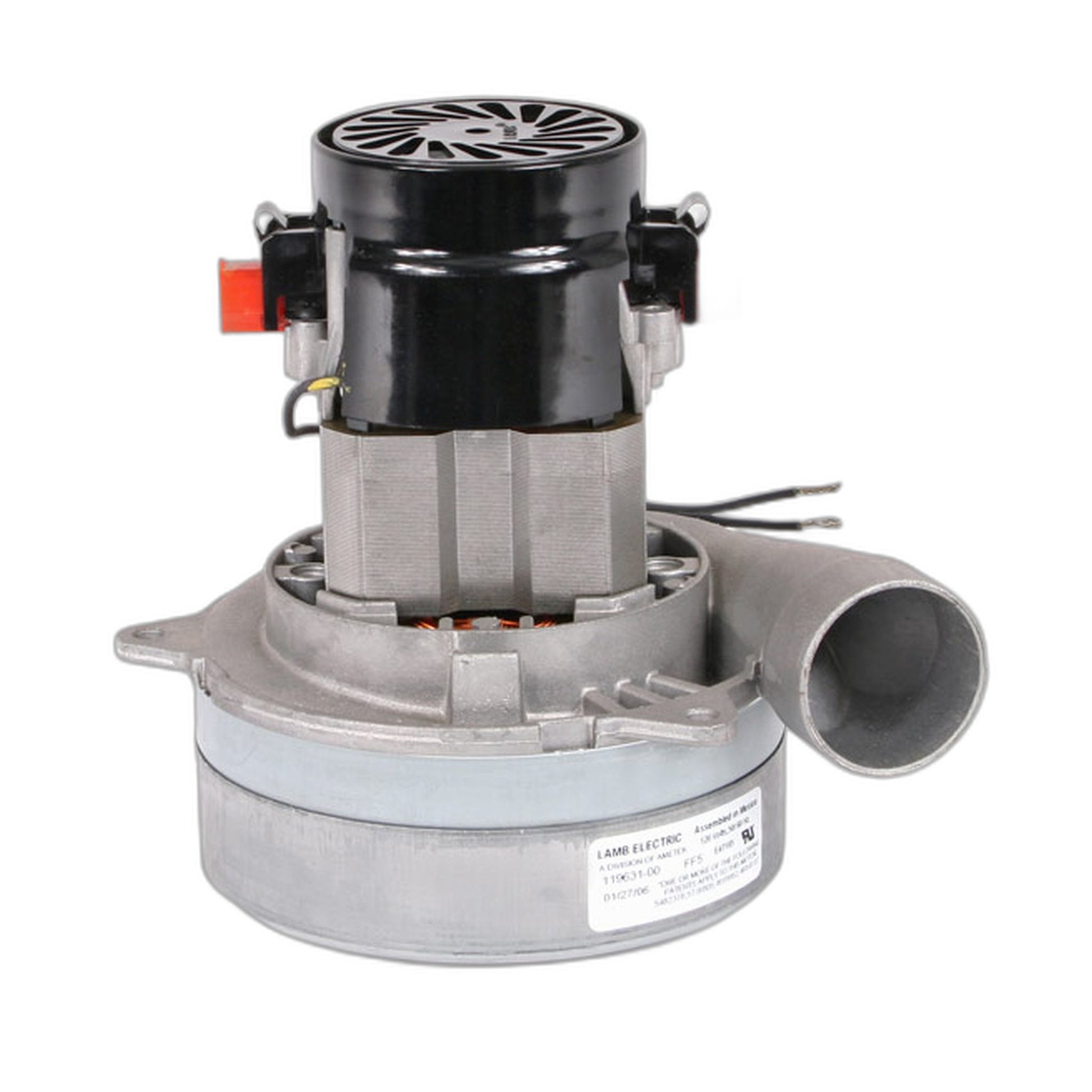 Lamb Ametek 119631 High Air Watt Central Vacuum Motor (Tapered Bottom)