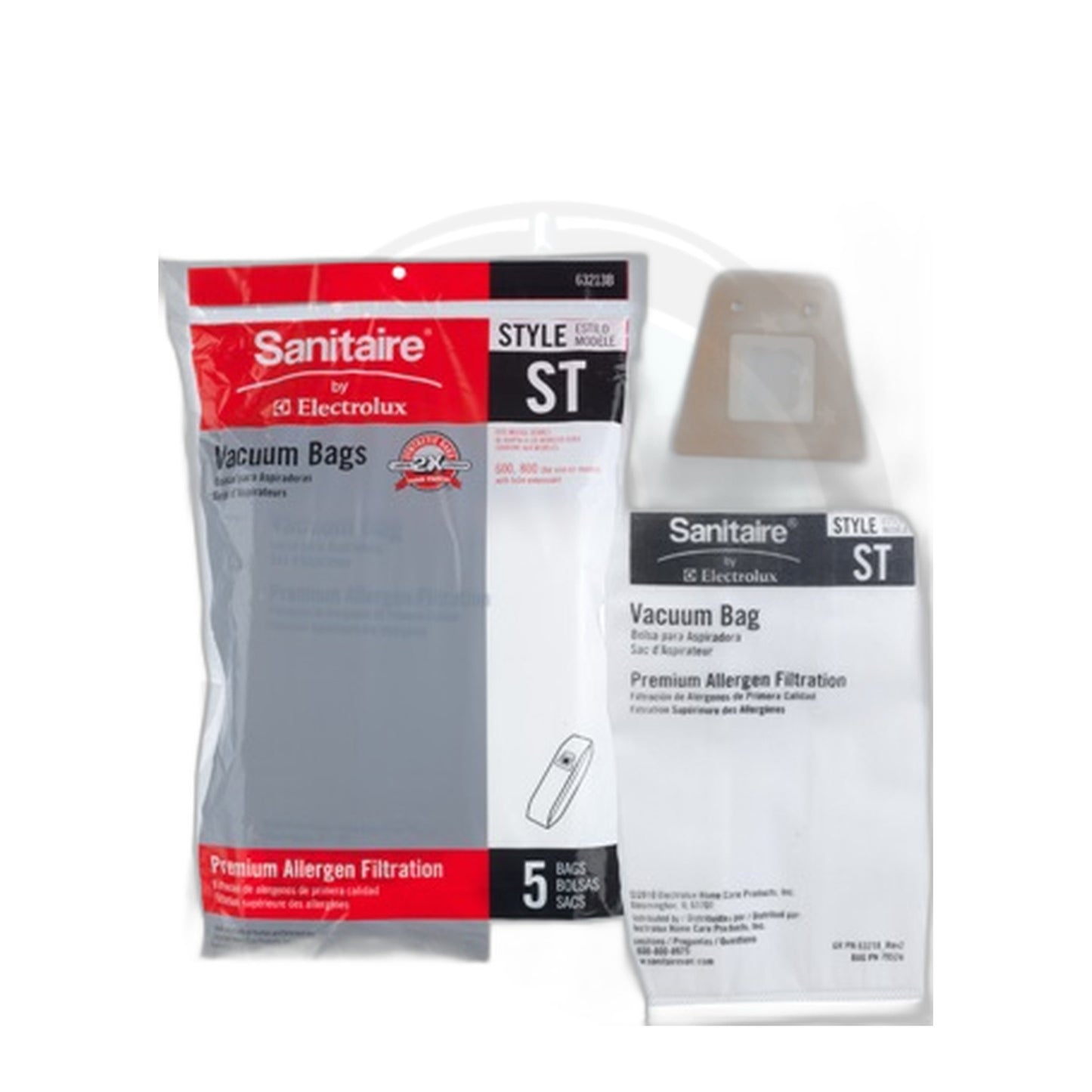 Eureka / Sanitaire Type ST Allergen Paper Vacuum Bags, 5-Pack