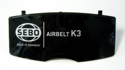 Exhaust Filter Cover, for K3 (black/silver print)