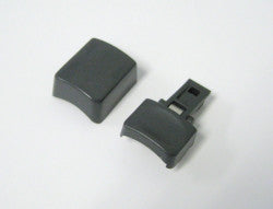 Tube Release Button w/leaf spring and cover, for 6237ER telescopic tube, on D1, E1, E2, K2, C1.1, and C2.1