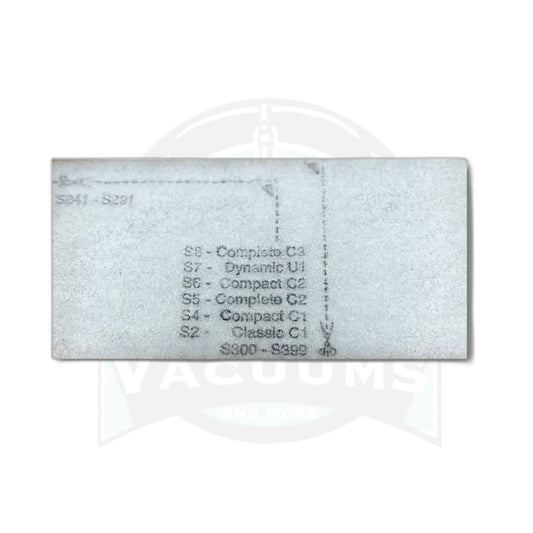 Miele Dust Compartment Pre-Motor Filter (3-Pack)