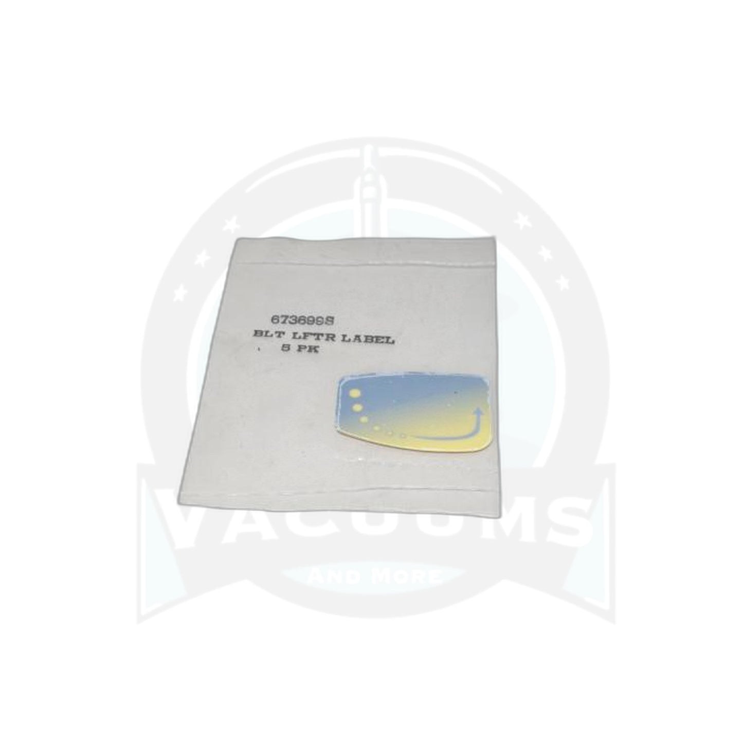Kirby Generation 6 Belt Lifter Label - 5 Pack