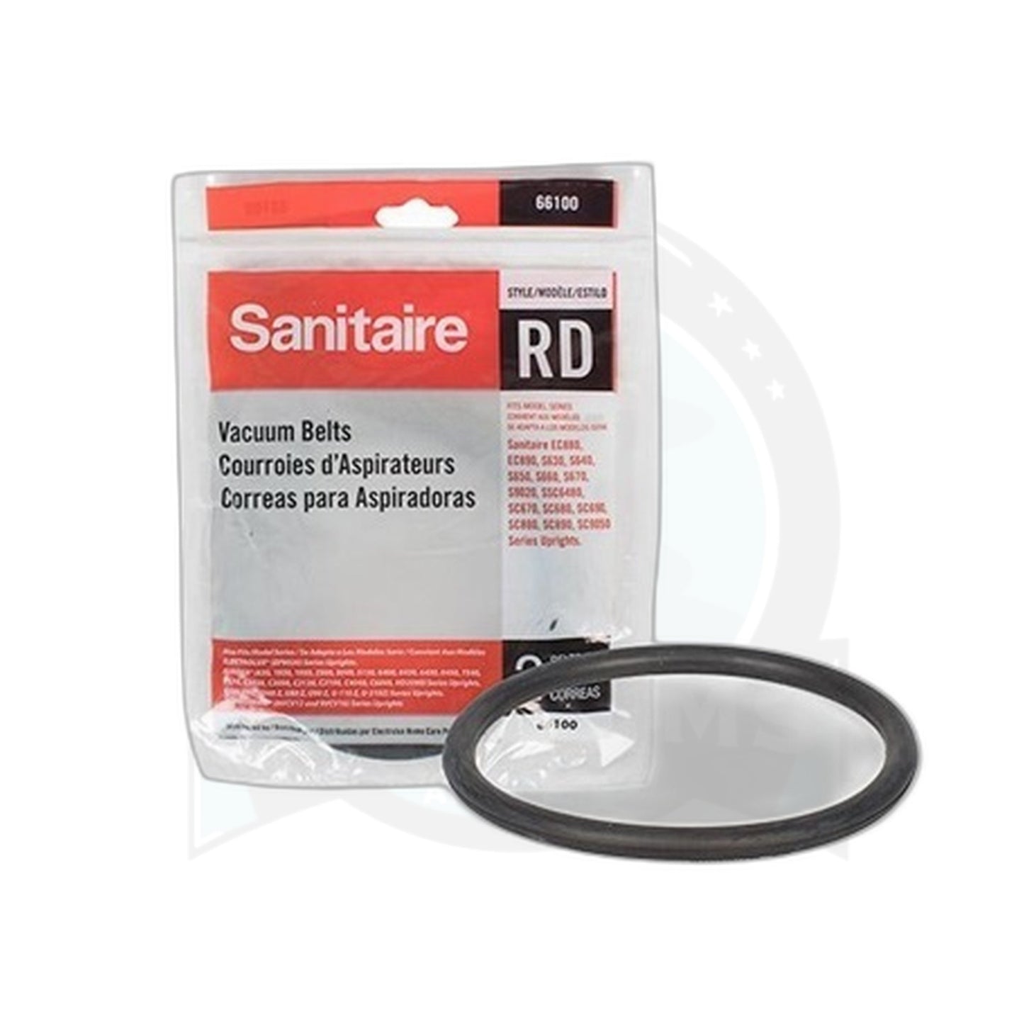 Eureka / Sanitaire Round Belts 10-Pack, Fits SC600 SC800 SC9050