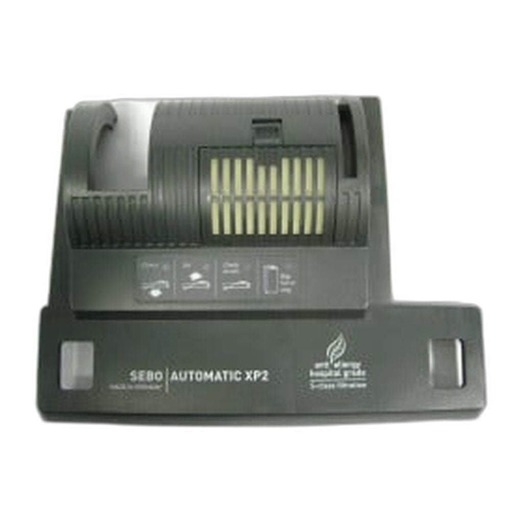 SEBO Power Head Cover for the White AUTOMATIC X2 — Gray Black