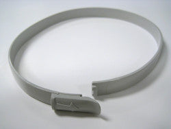 Exhaust Filter Clamp, for FELIX White (light gray)