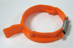 Retaining Ring, with spring, for FELIX series and DART hose (orange)