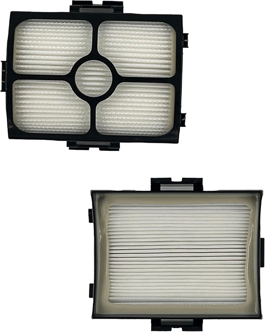 EnviroCare F696 Shark Stratos exhaust filter, front and rear views of one filter