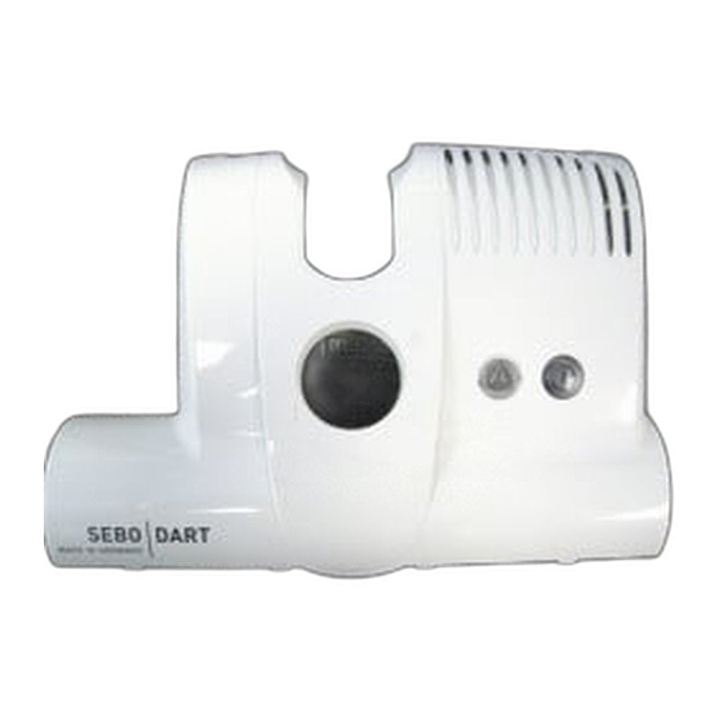 SEBO ET-1 Power Head Cover with DART Print - Arctic White