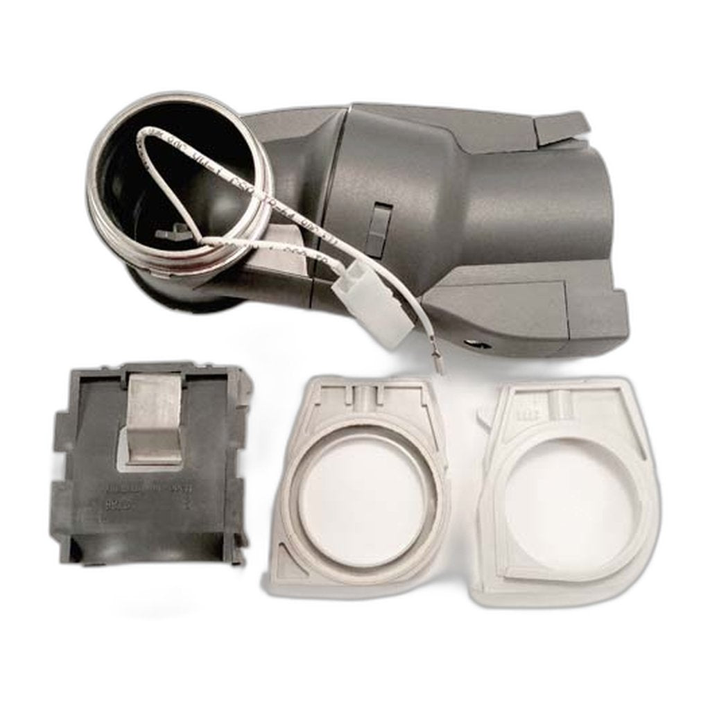 SEBO Swivel Neck for ET-H Power Head — Dark Gray