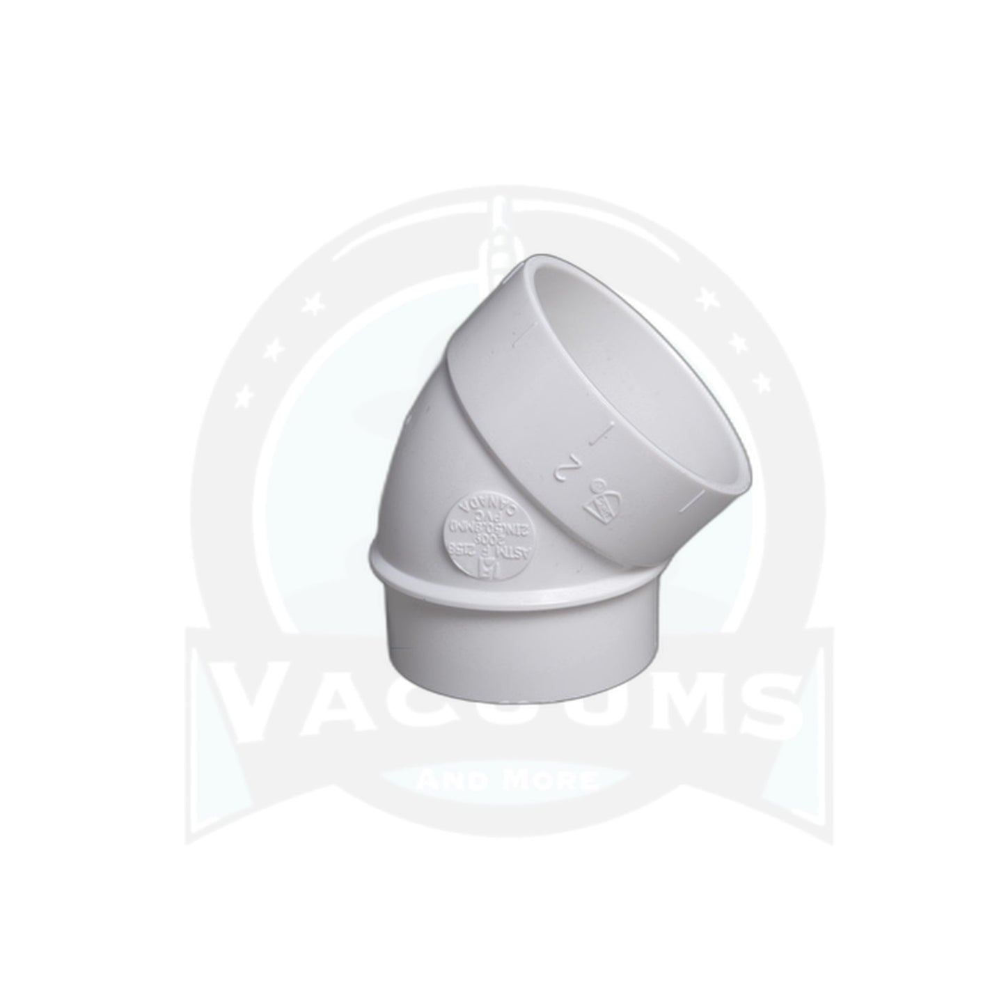 Hayden Vaculine 45-Degree Spigot Elbow - Hayden