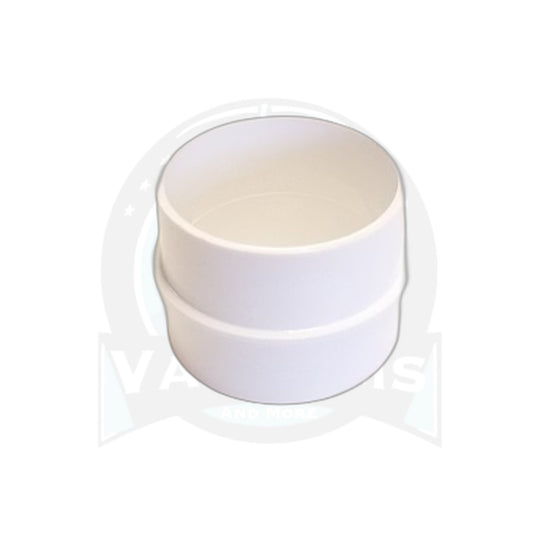 Vaculine Spigot Adaptor Coupling, White - Central Vacuum PVC (125/Case)
