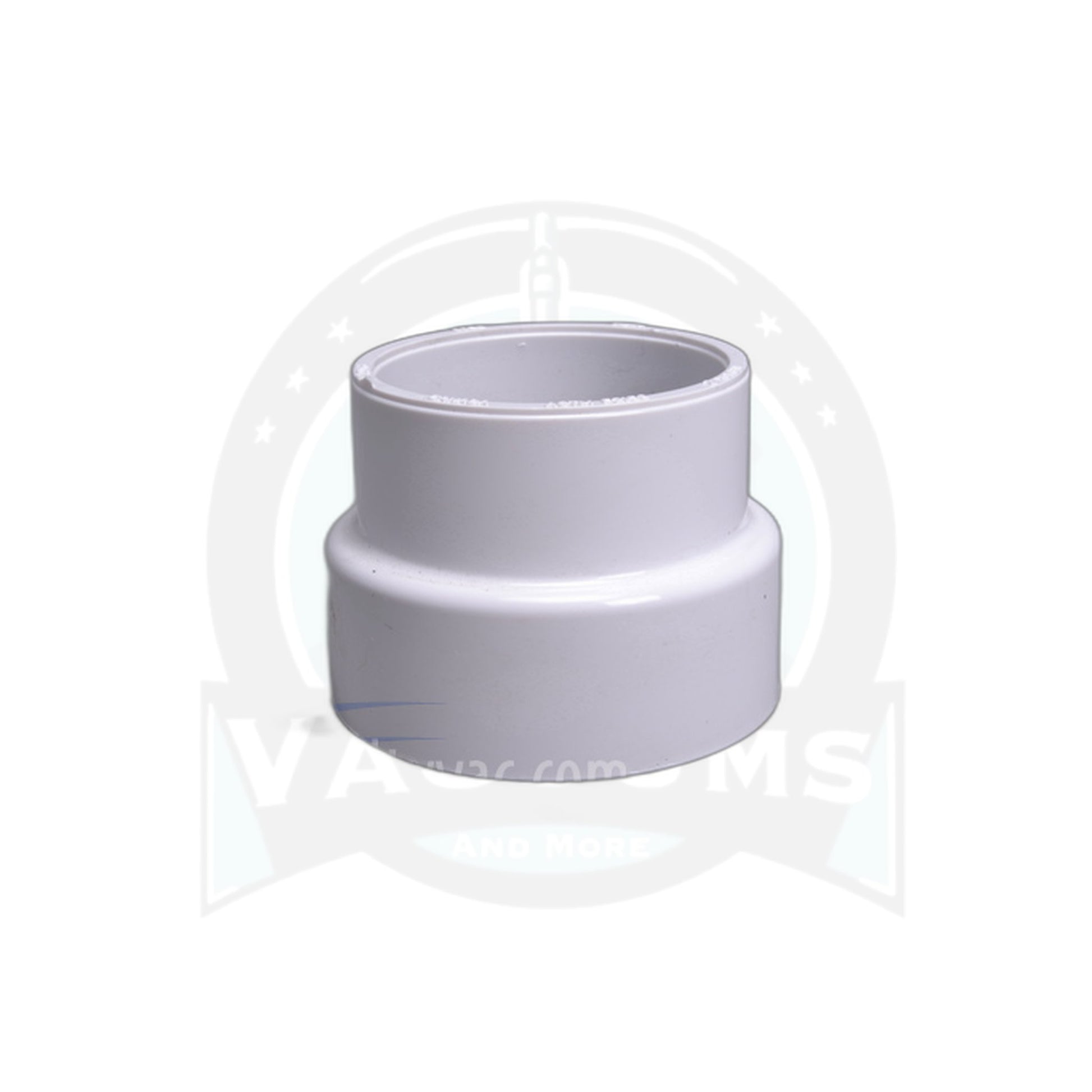 Reducer Coupling - Central Vacuum 2" to 1-5/8" (Valve to Tube) - Vacuums and More