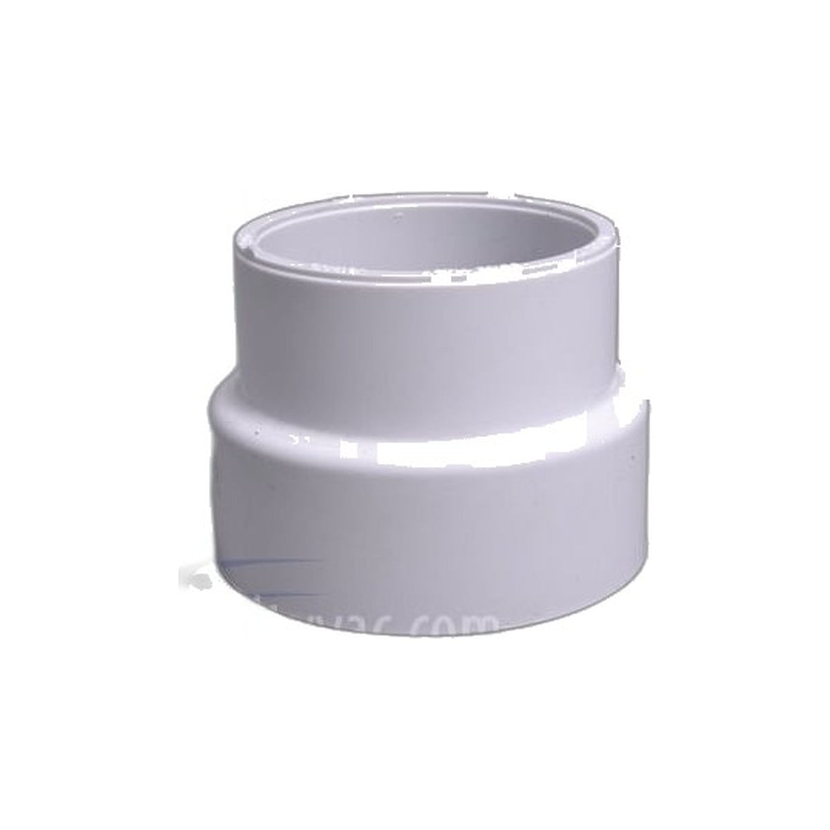 Canplas Reducer Coupling - Central Vacuum 2" to 1-5/8" (Valve to Tube)