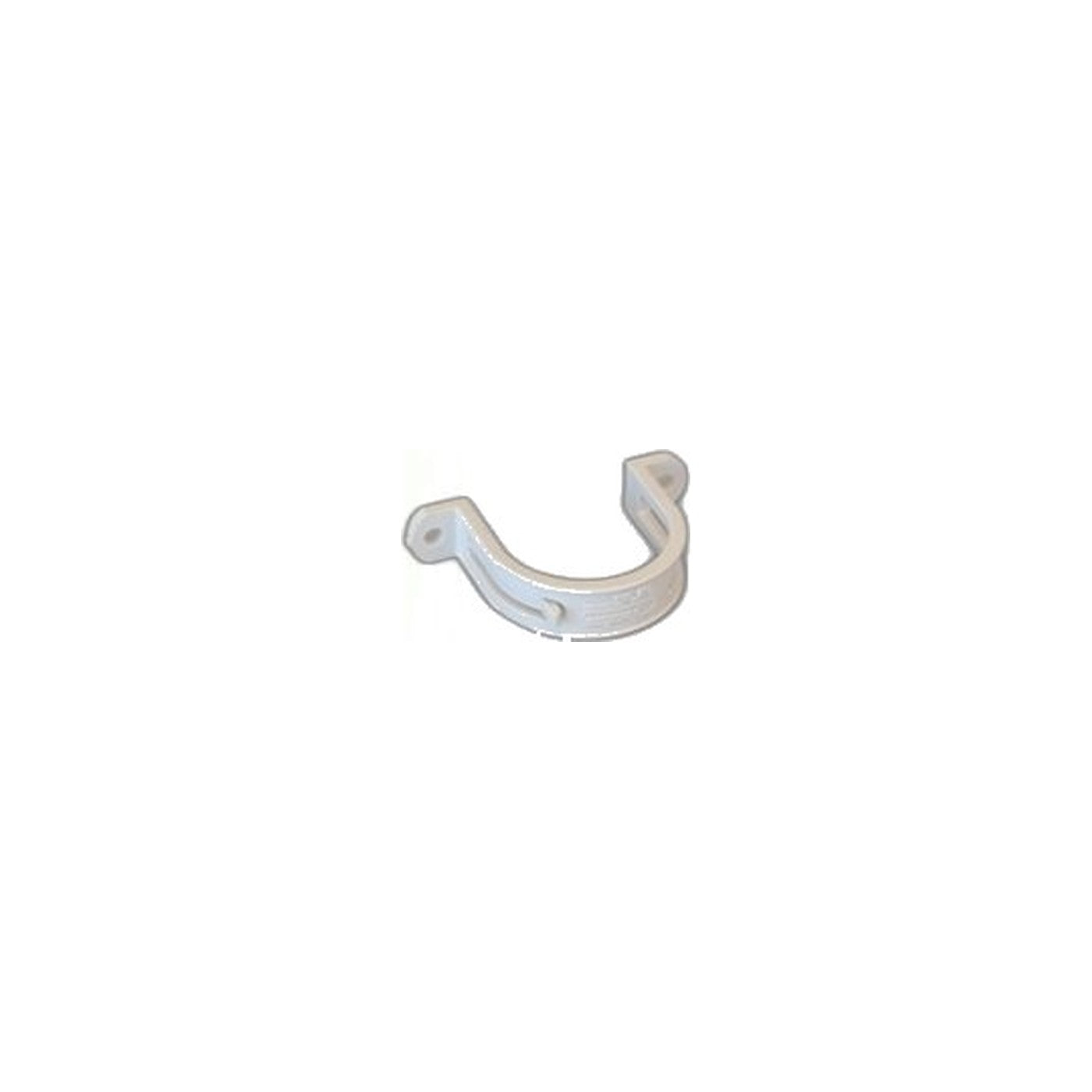 Pipe Strap with Low Voltage Wire Holder - Central Vacuum Fitting