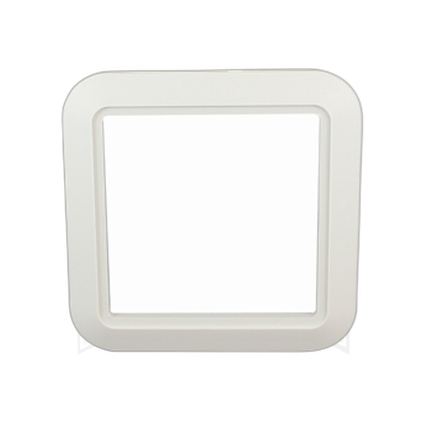 Vaculine ES Central Vacuum Inlet Valve Trim Plate, White
