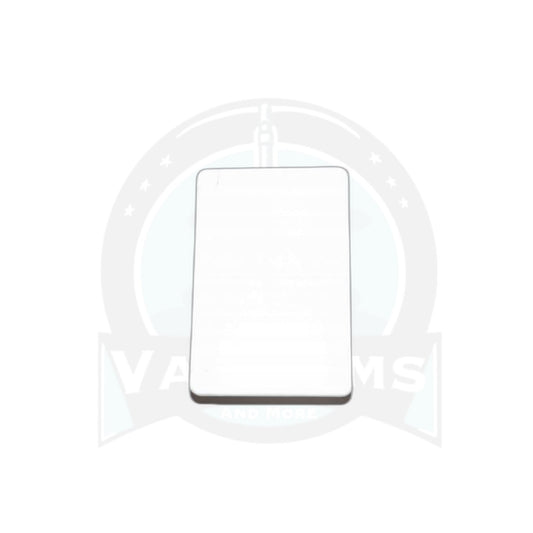 Face Plate - White, Hayden Side Opening - Hayden