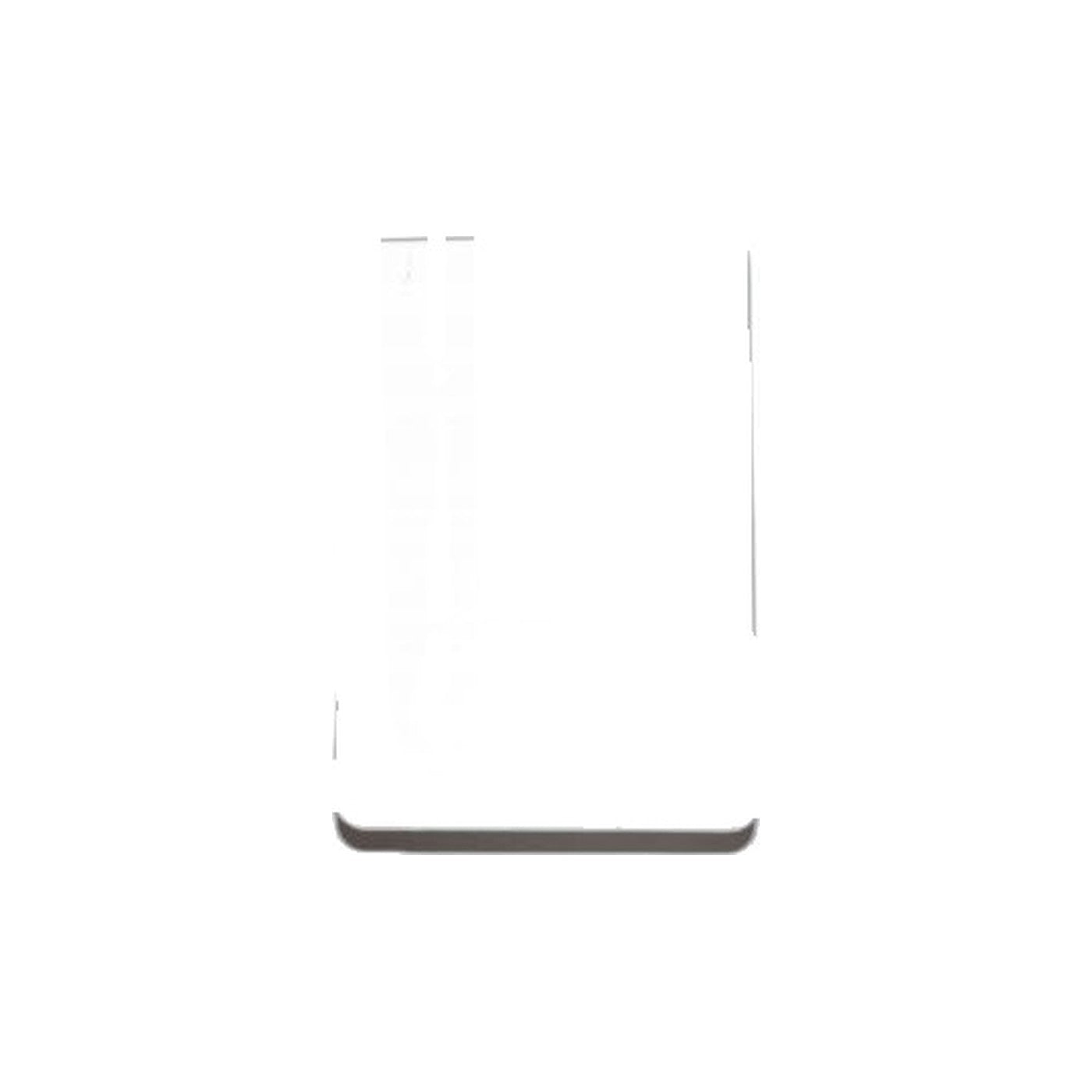 Hayden Face Plate - White, Side-Opening Inlet