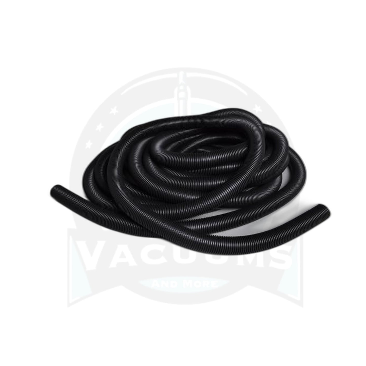 Central Vacuum Hose - Black, 1-1/2" x 50' Crushproof (Blank) - Vacuums and More