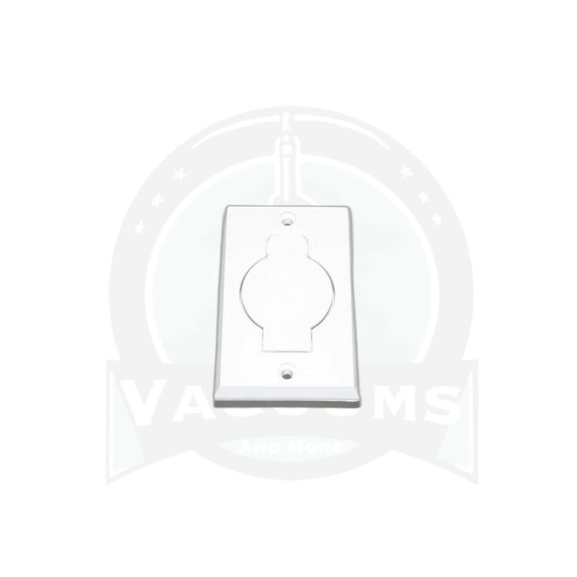 Central Vacuum Automatic Wall Inlet - White, Low Voltage - Titan