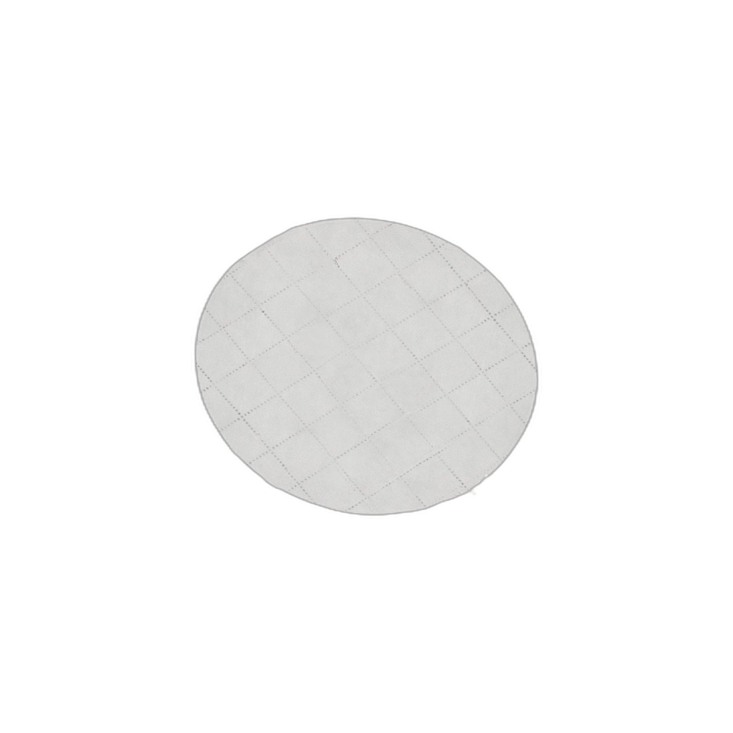 Round Central Vacuum Filter - 13.25 in. White