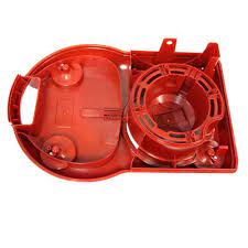 Bottom Casing, for D4 (red), with castors (8086GS) and post motor seal (8065ER)