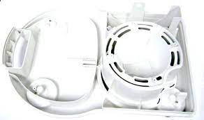 Bottom Casing, for D1 and D4 (white), with castors (8086GS) and post motor seal (8065ER)