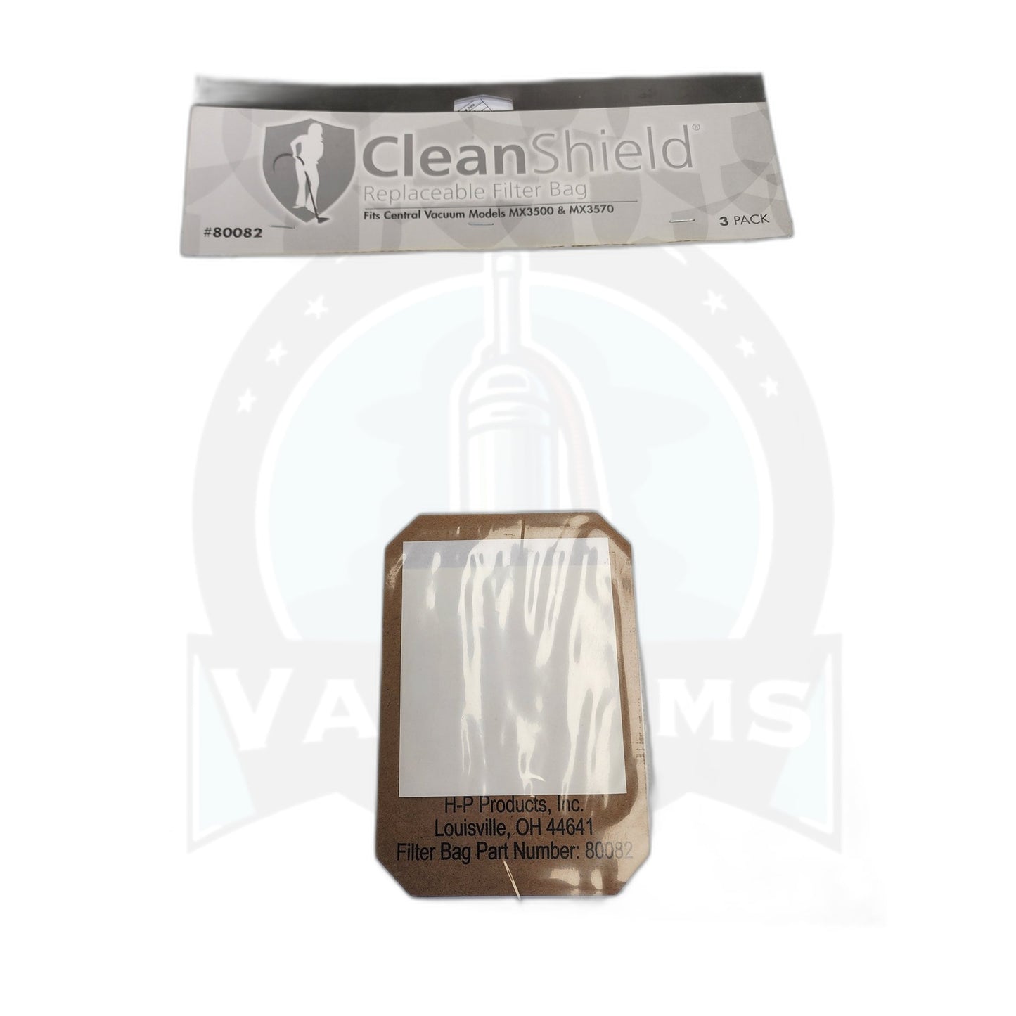 HP Filter Bags 3-Pack for MX3500 & MX3570 Central Vacuums