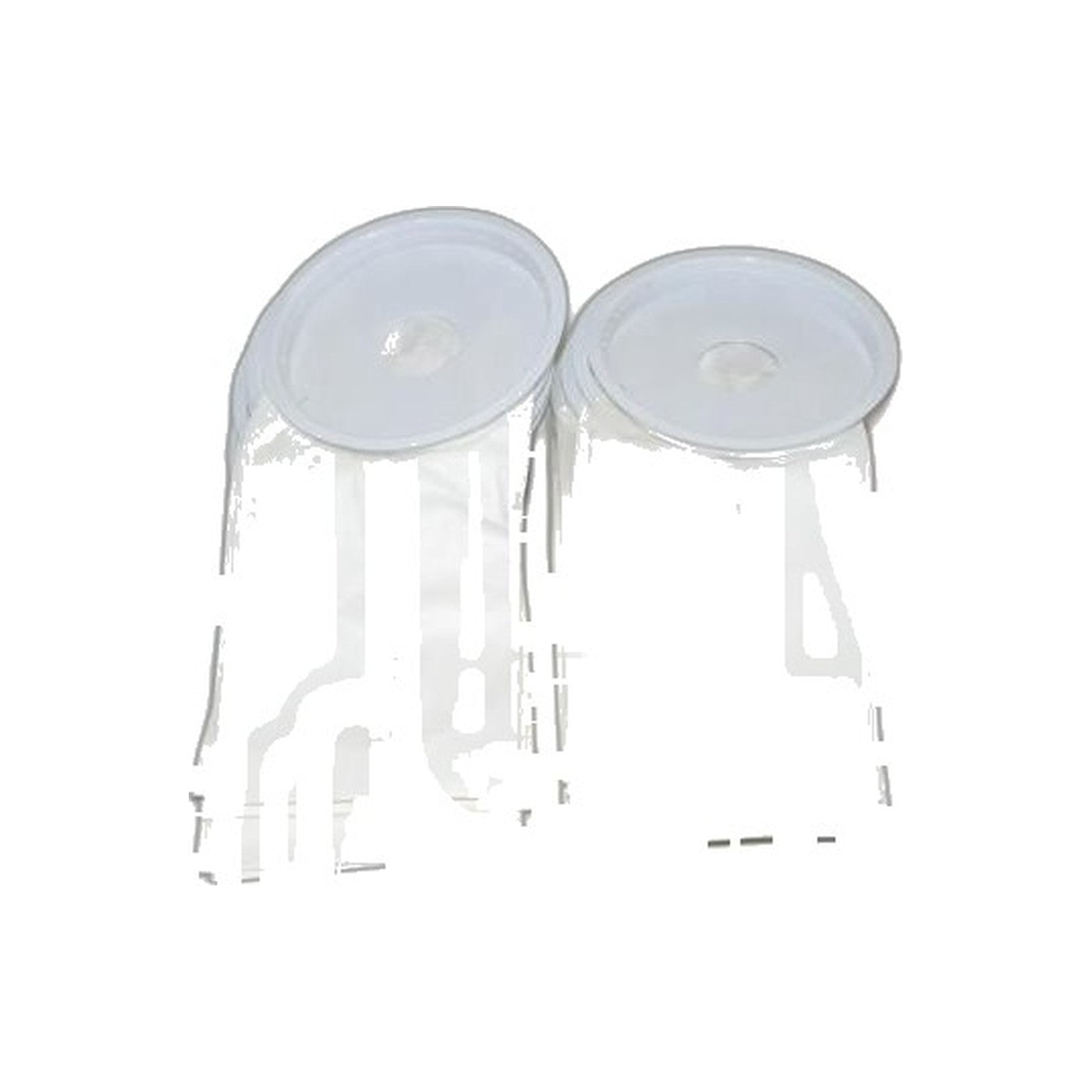Airway Canister Type S/X Paper Bags with Plastic Collar - 12 Pack