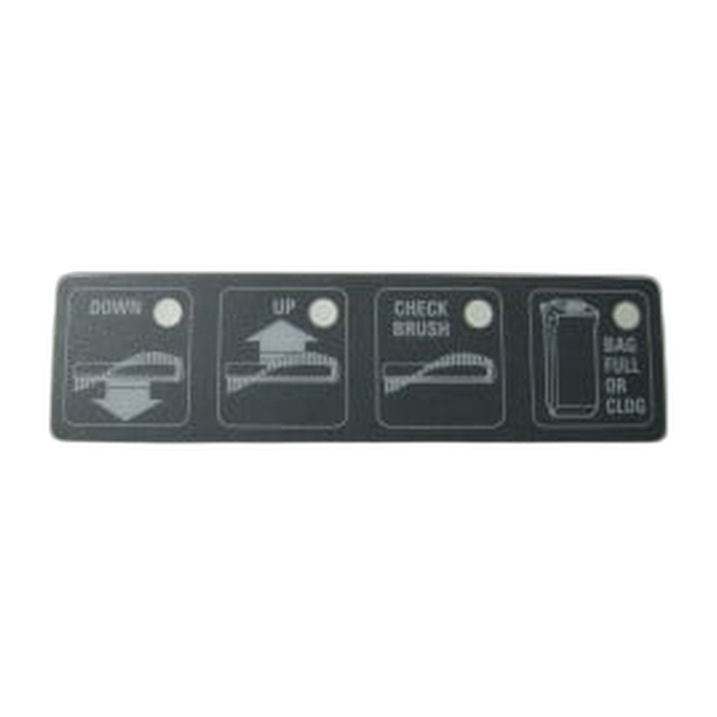 SEBO Display Panel for AUTOMATIC X1 and X2 — Dark Gray