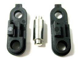 Bag Cover Hinges (2 pcs.) with axles (2 pcs.), for D1 and D4