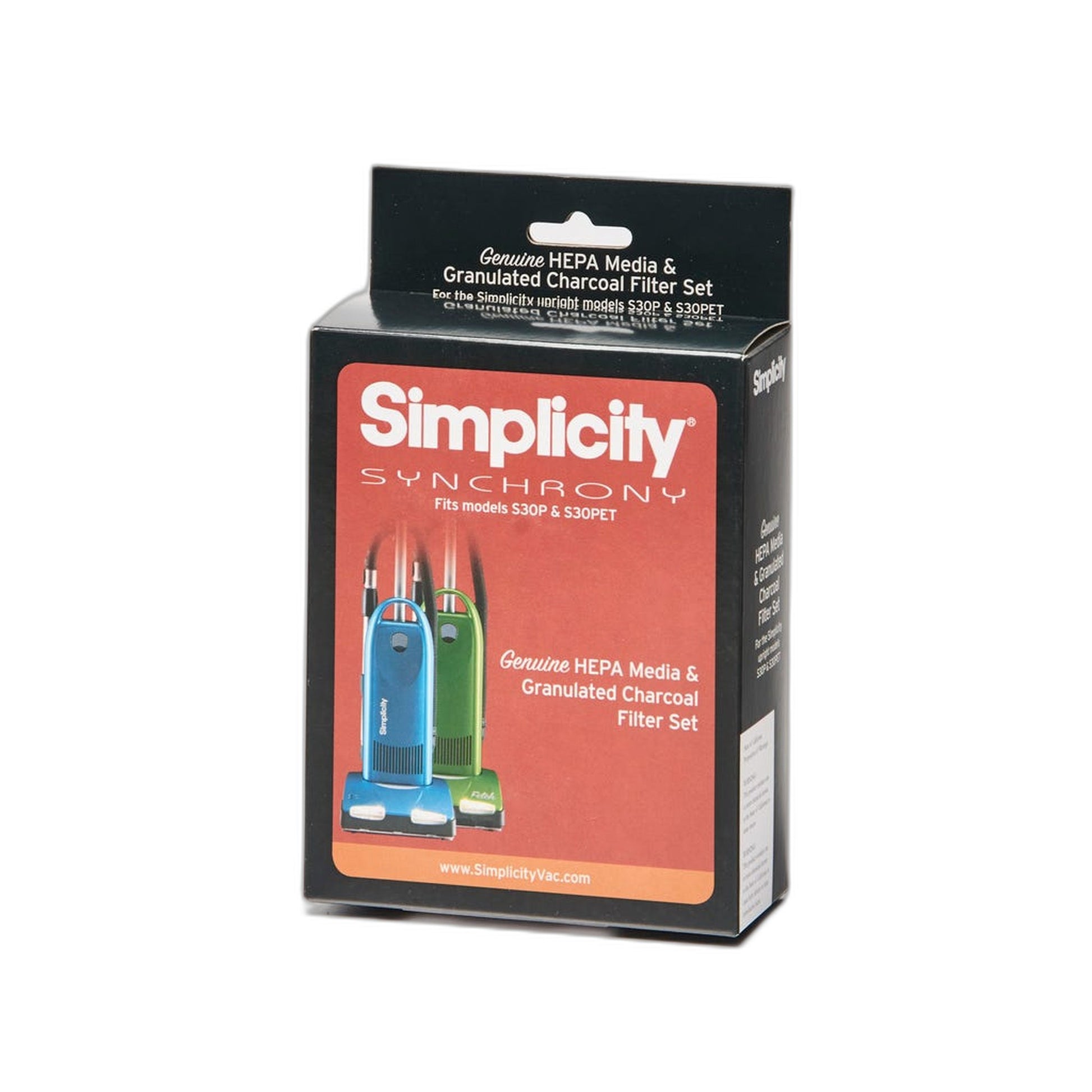Simplicity Synchrony Premium HEPA Media and Granulated Charcoal Filter Set