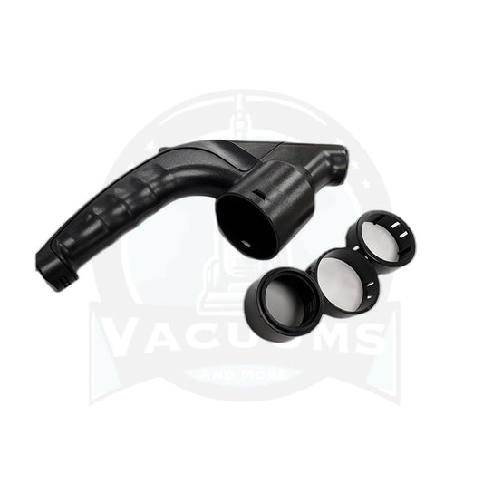 Fit All 1-1/4" Black Plastic Vacuum Hose Handle with FF Stub Tube