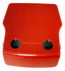 Cover, exhaust air filter, for E3 (red)