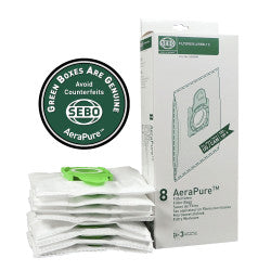 Filter Bag Box E (1 piece), 8 bags with caps