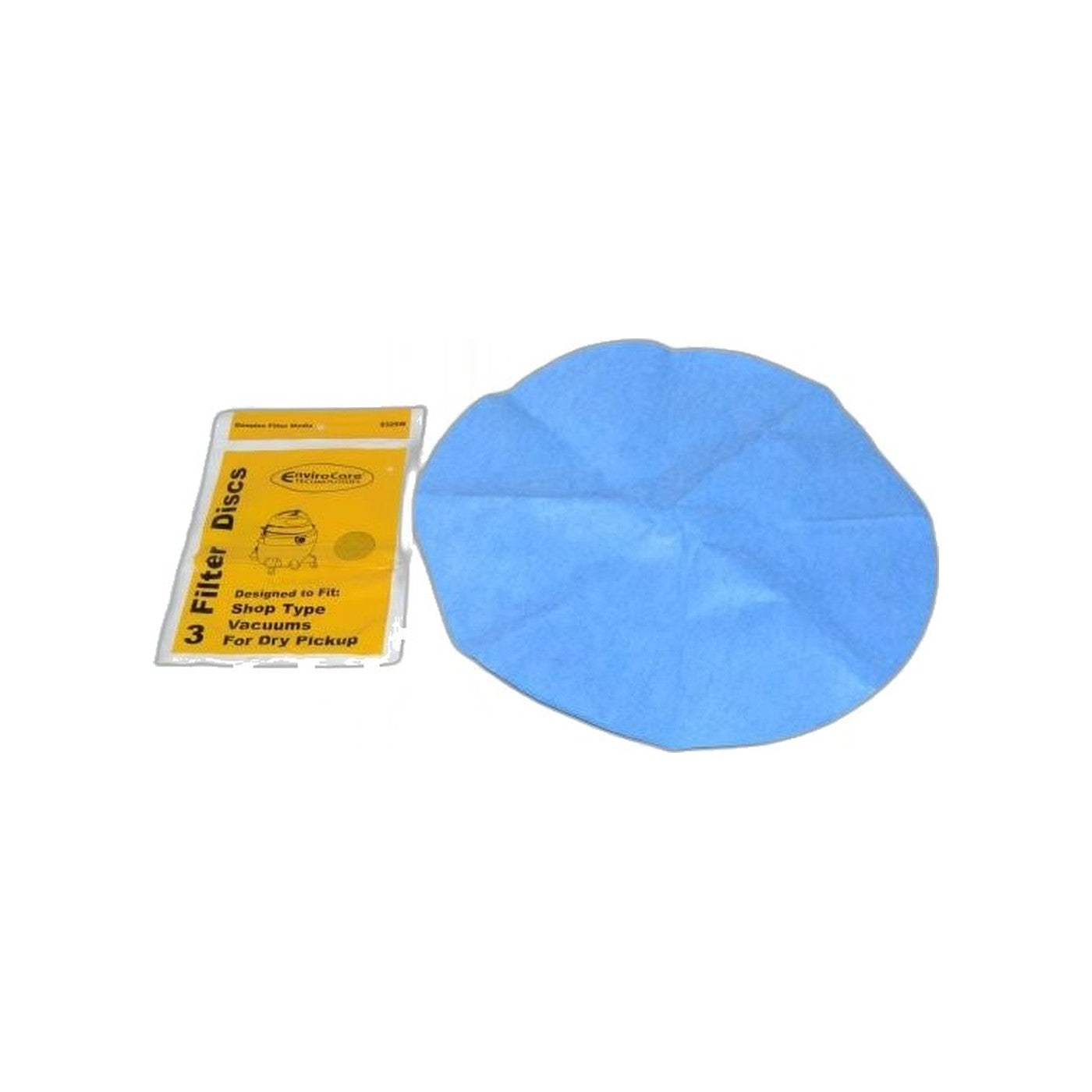 Shop-Vac Reusable Dry Disc Filter, 3-Pack