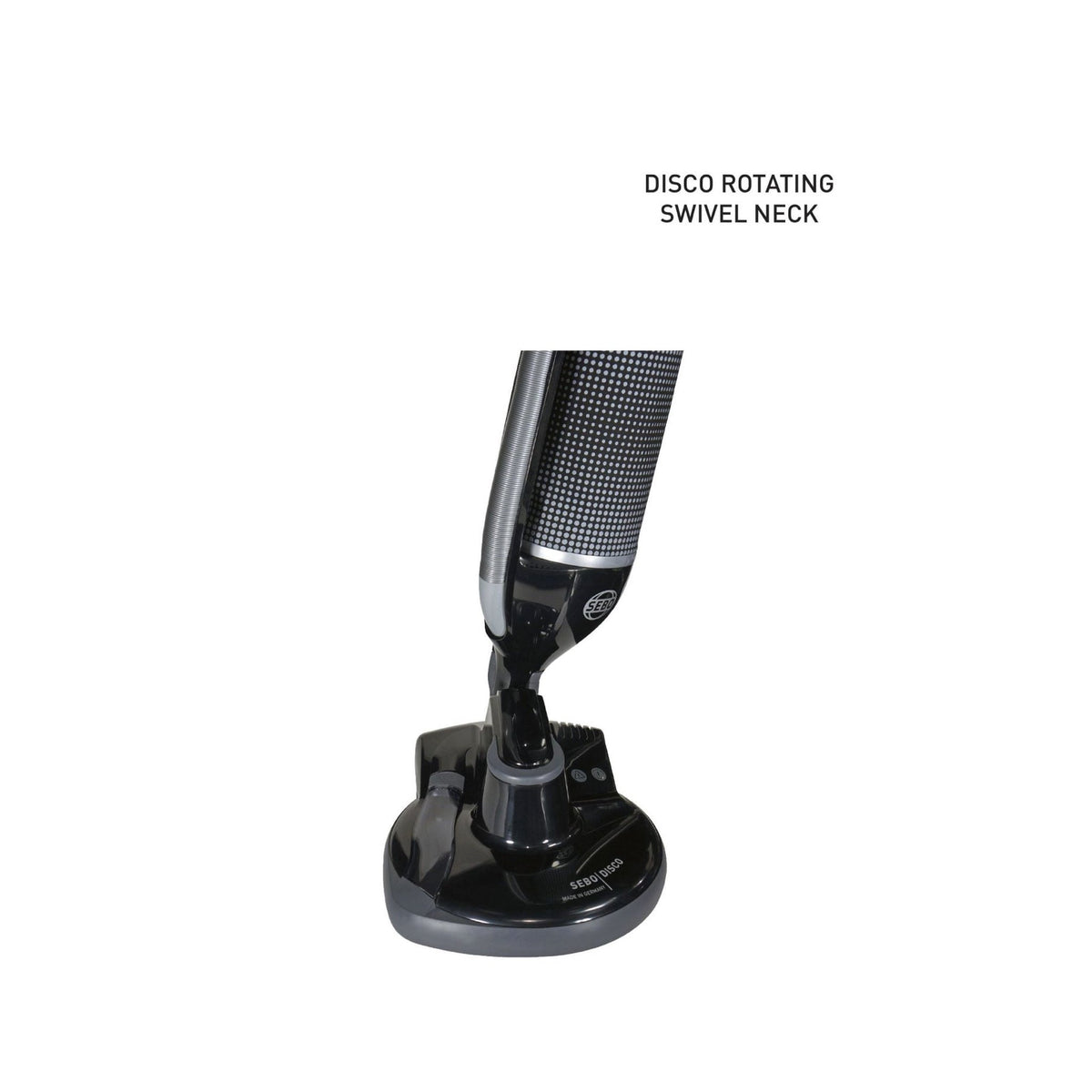 SEBO DISCO Floor Polisher Head with Green Pad — Black