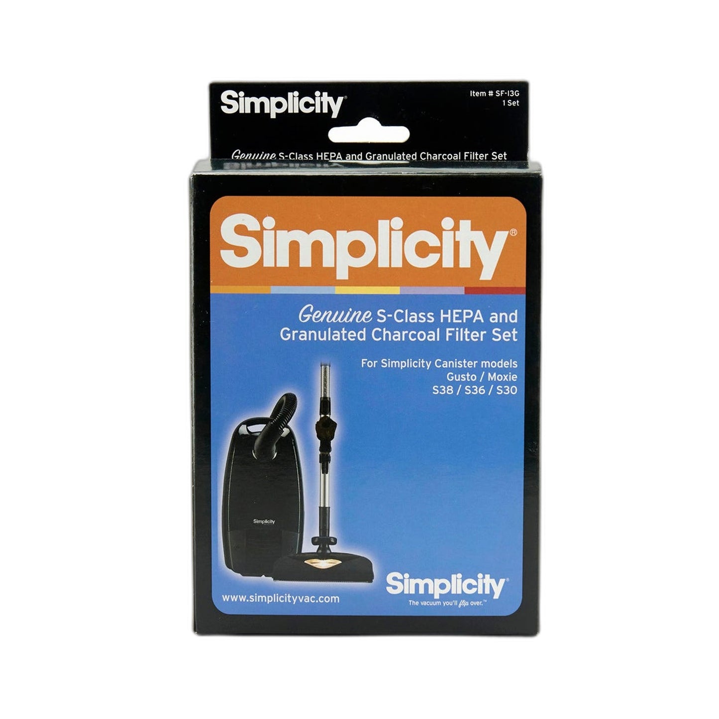 Simplicity S-Class HEPA Media and Granulated Charcoal Filter Set for Gusto and Moxie