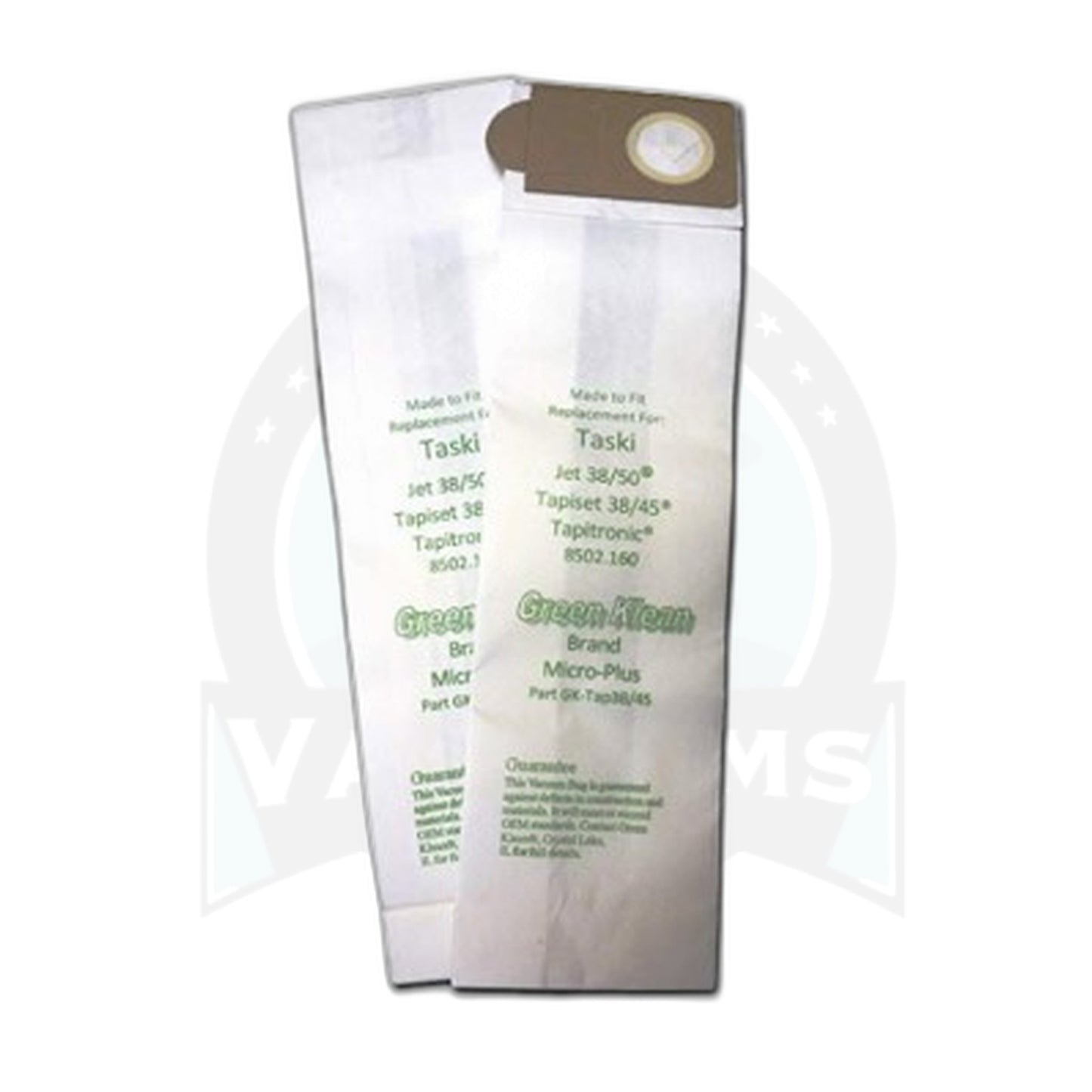 TASKI Paper Vacuum Bags, Replacement Filter Bags (10-Pack)