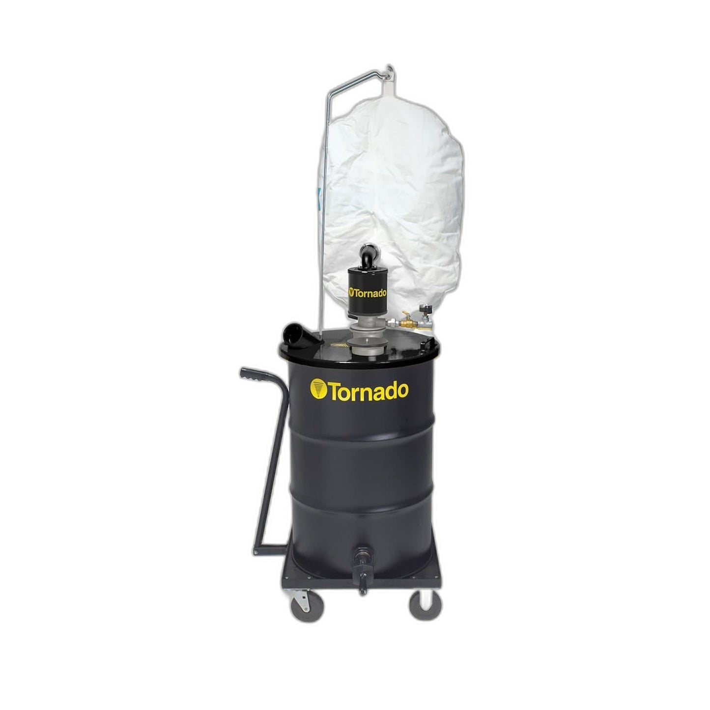 Tornado Jumbo Vac Air-Powered Single External Filter Wet/Dry Vacuum