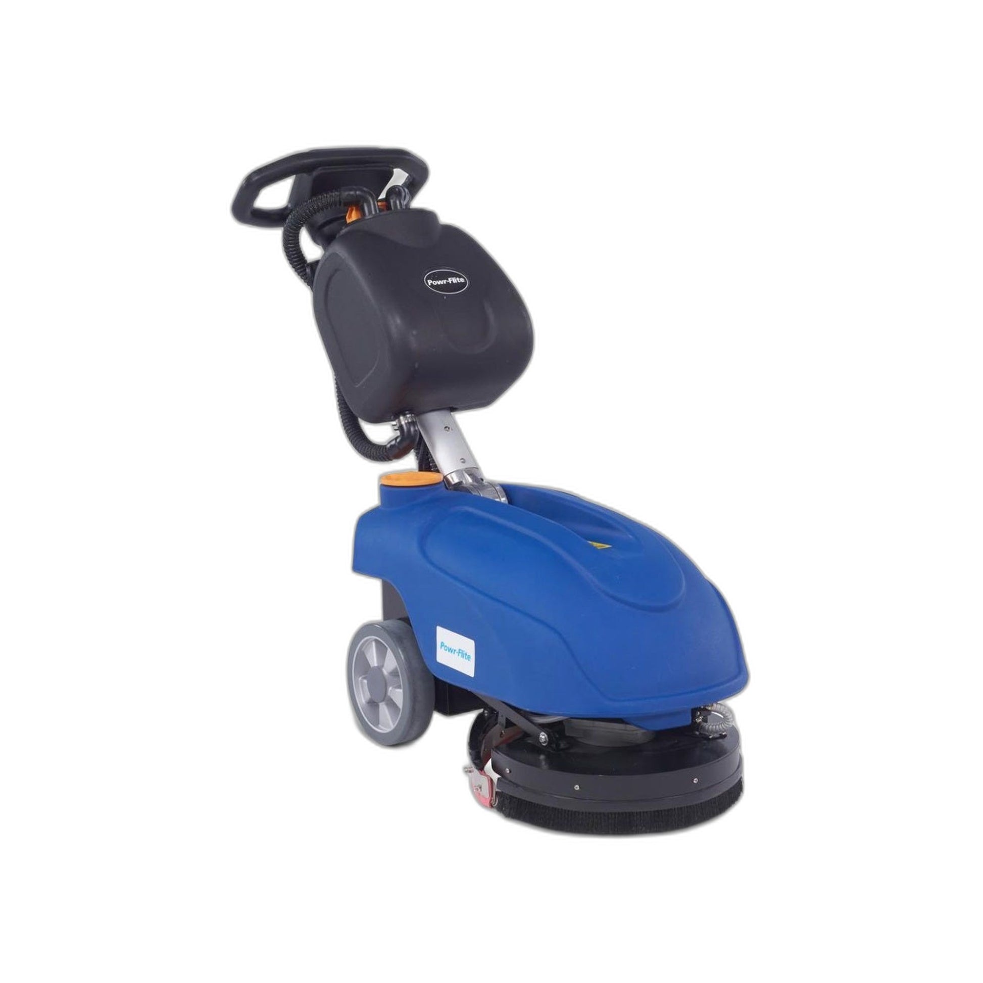 Powr-Flite 13 in. Compact Walk-Behind Floor Scrubber with AGM Batteries